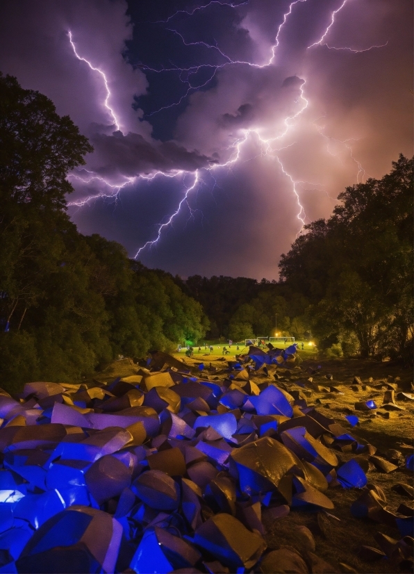 Space Stock Video Free, Lightning, Sky, Thunder, Atmosphere, Photograph