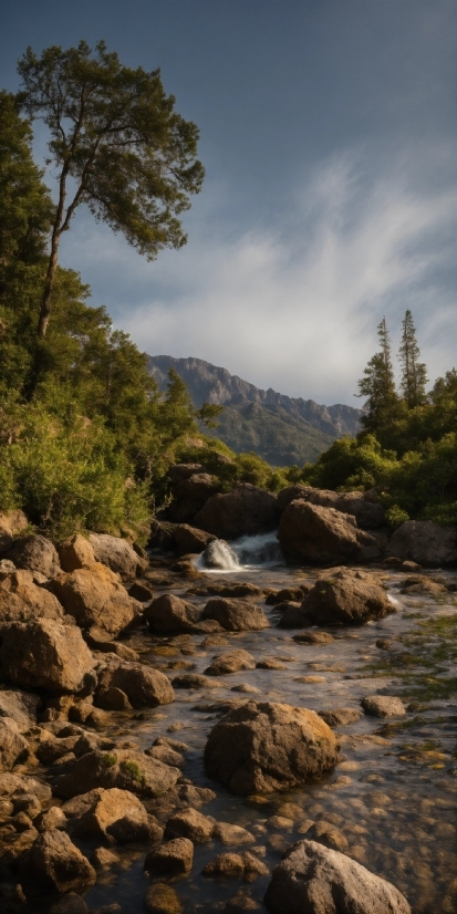 Stock Images No Watermark, Water, Cloud, Sky, Mountain, Plant