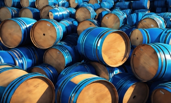 Synthesia Plans, Barrel, Blue, Winery, Light, Orange