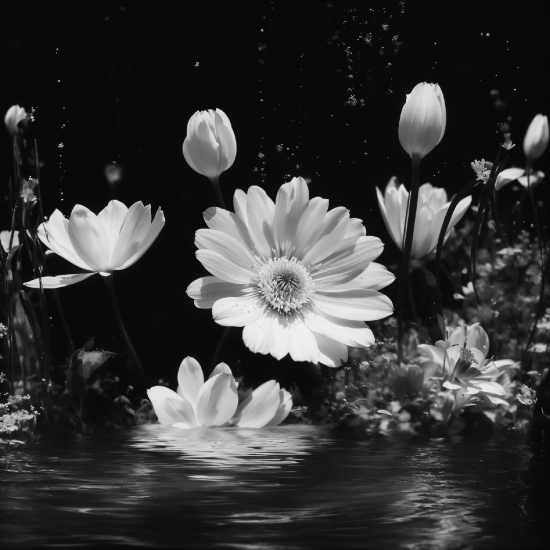 Text To Image Ai Open Source, Flower, Water, Plant, Natural Environment, Petal