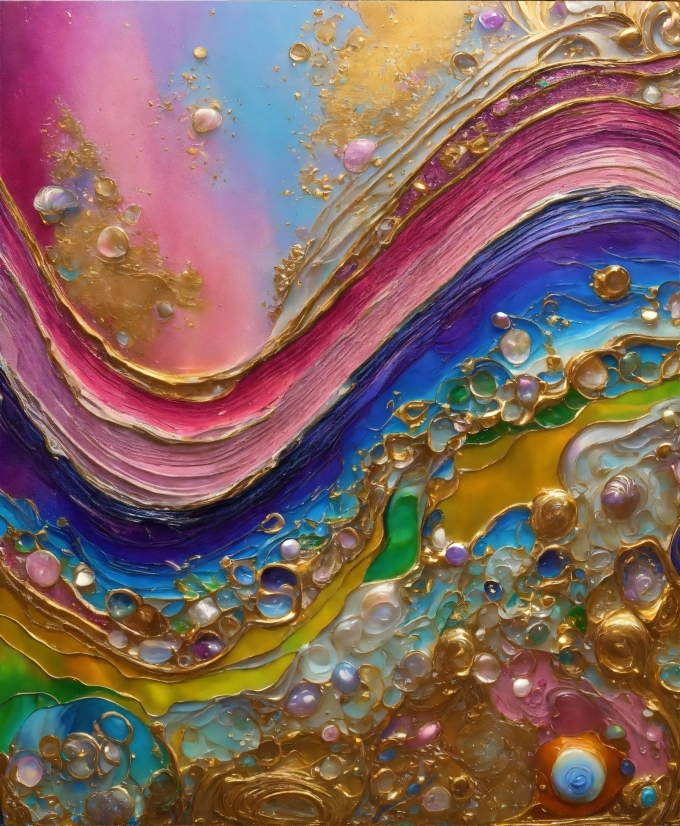 Tiktok No Watermark Video Download, Liquid, Art Paint, Textile, Paint, Organism