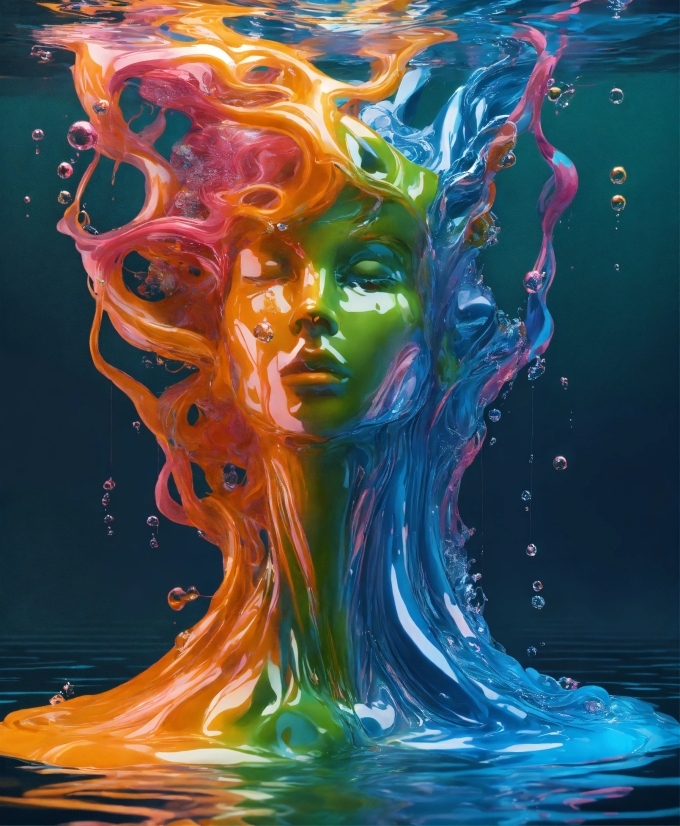 Top Movie Clips, Art Paint, Water, Paint, Fluid, Organism