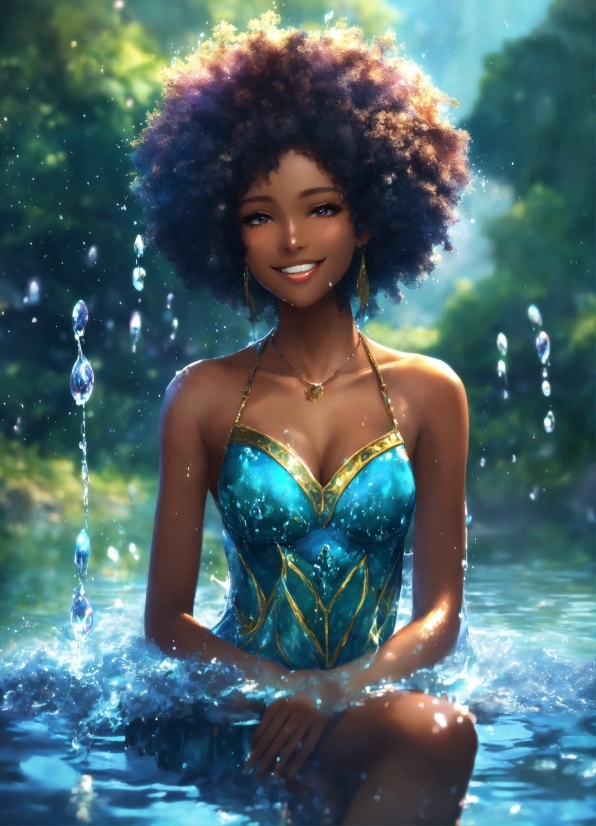 Uncrop Image Ai, Clothing, Water, Smile, Hairstyle, Muscle