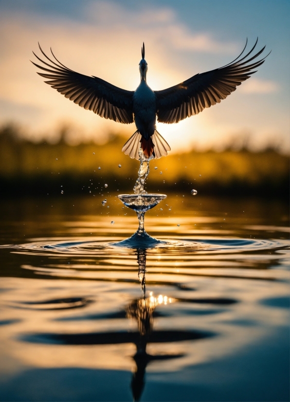 Videvo Free Videos, Water, Sky, Bird, Cloud, Beak