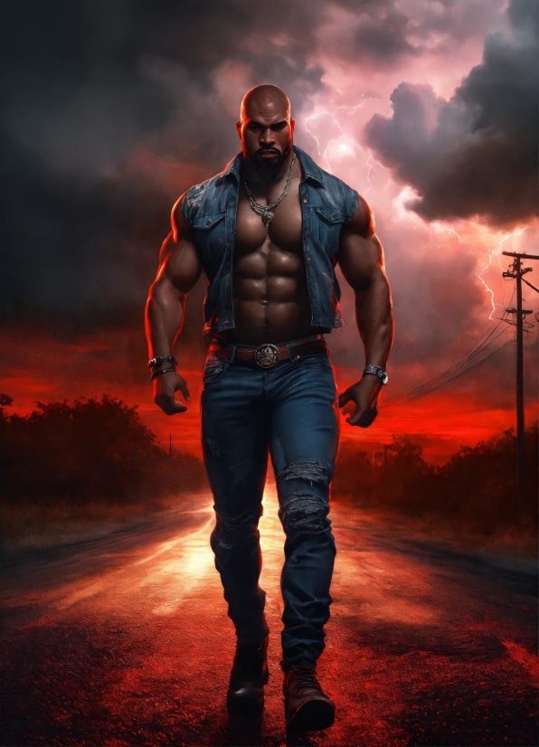 Wallpaper Engine For Free, Cloud, Outerwear, Muscle, Sky, Flash Photography