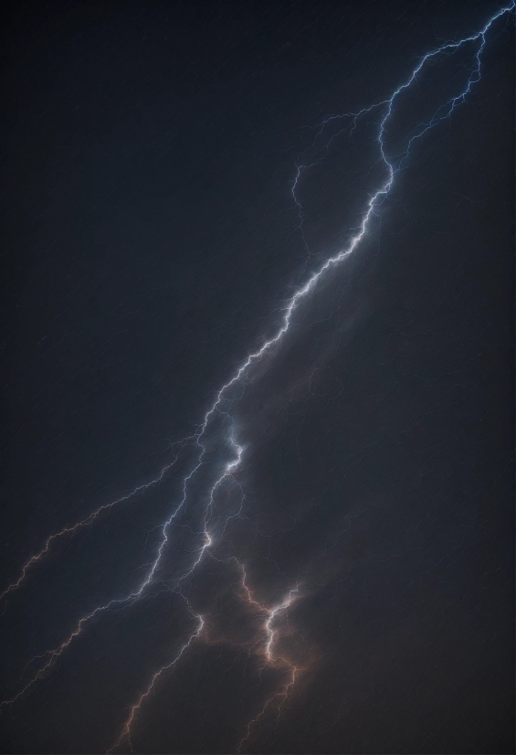 Wallpaper For Pc Aesthetic, Lightning, Thunder, Sky, Atmosphere, Thunderstorm