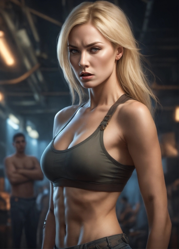 Wallpaper Pc 4k Hd, Face, Head, Muscle, Flash Photography, Waist