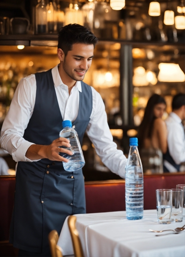 Water Drop Stock Footage, Bottle, Table, Drinkware, Smile, Tableware