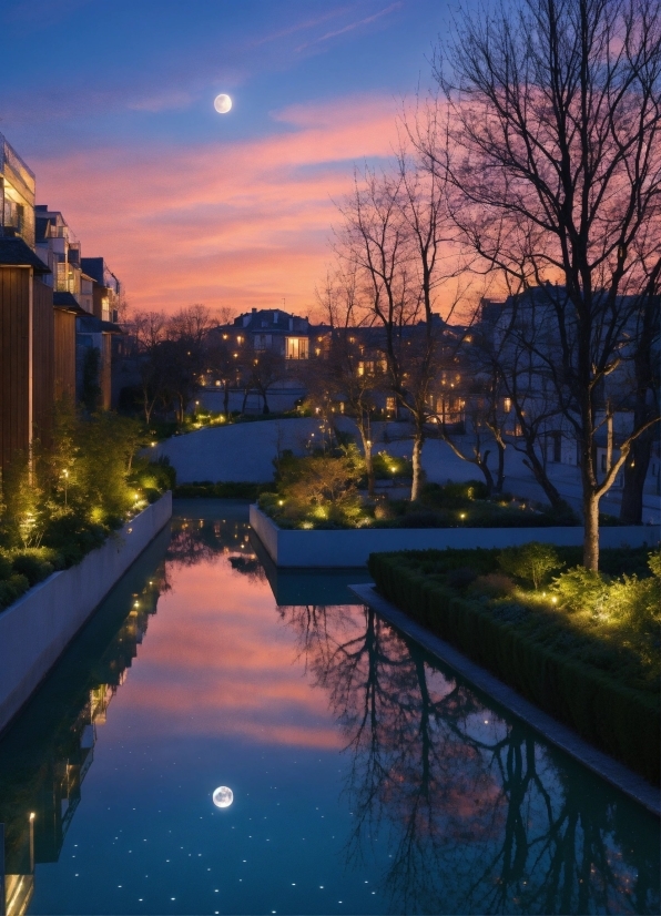 Water, Sky, Plant, Building, Atmosphere, Daytime