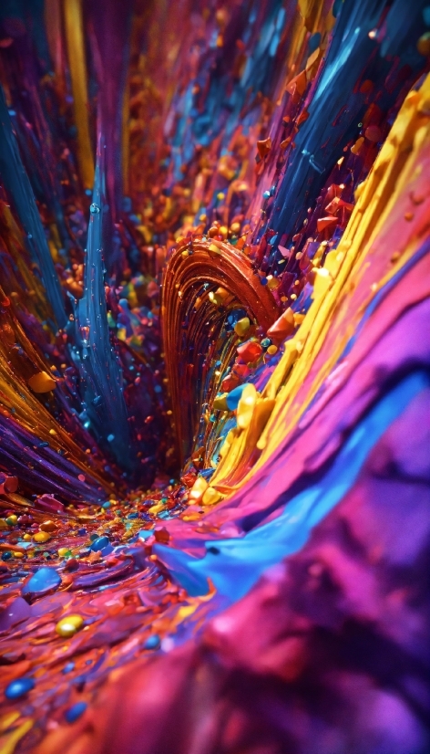 Weird Stock Videos, Colorfulness, Liquid, Purple, Fluid, Art