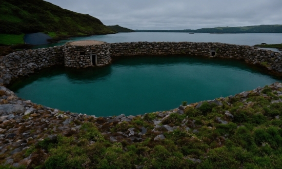 Words Into Pictures Generator, Water, Sky, Cloud, Mountain, Maar