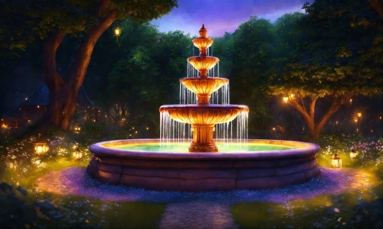 Yts1 Youtube Shorts Download, Plant, Sky, Water, Tree, Fountain