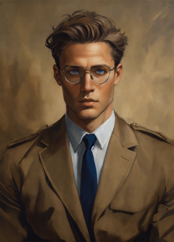 16x20 Canvas, Forehead, Glasses, Chin, Vision Care, Dress Shirt