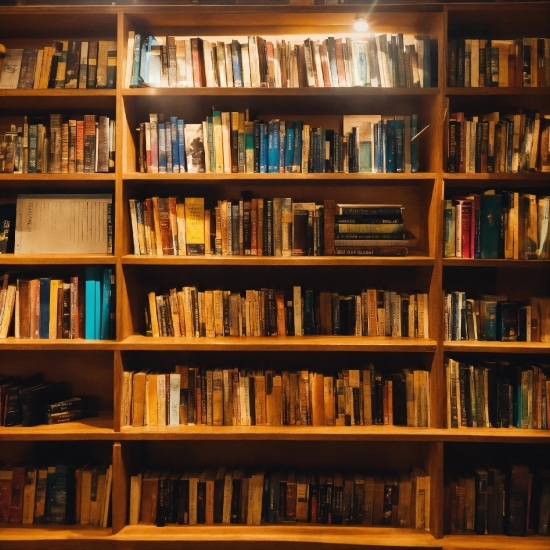 4k Wallpaper High Resolution, Brown, Bookcase, Shelf, Book, Publication