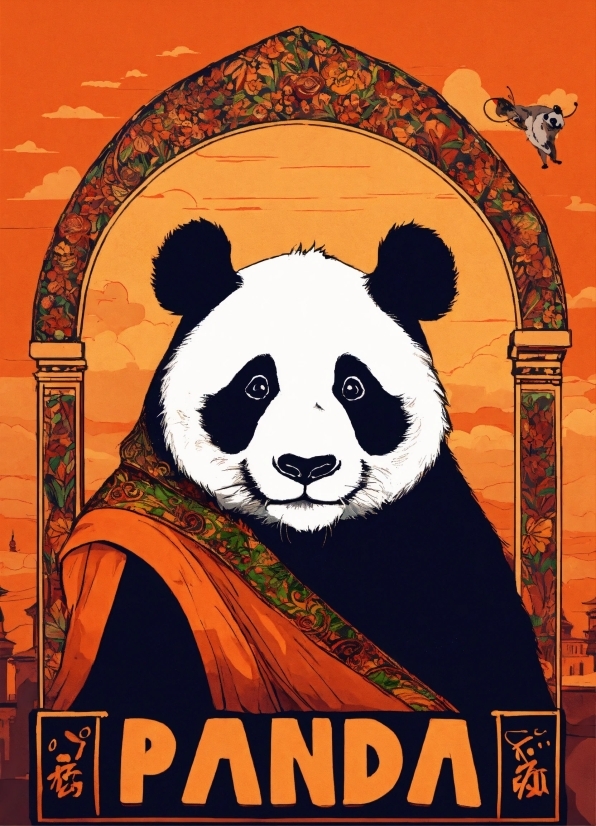 Ace Video Editor, Carnivore, Panda, Font, Terrestrial Animal, Poster