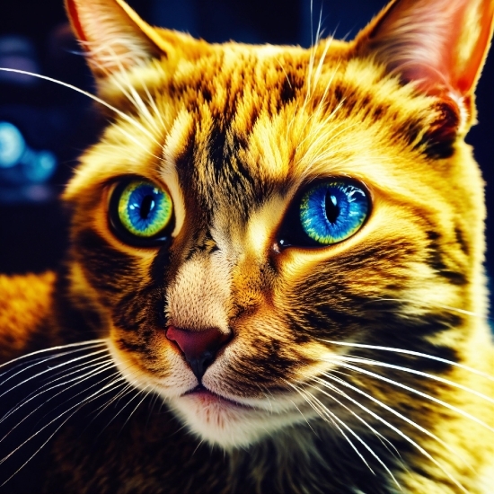 Adobe Graphic Design Software, Head, Cat, Eye, Felidae, Carnivore