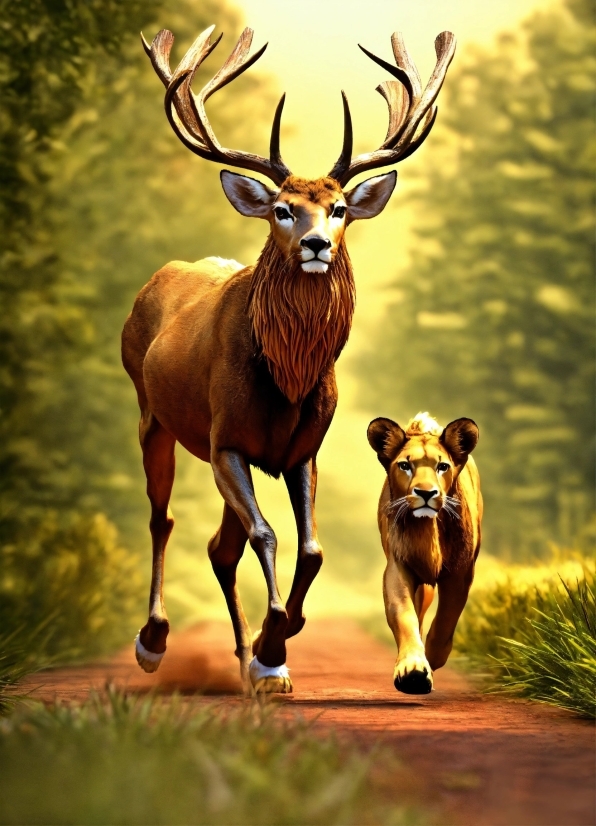 Advertisement Video Maker, Elk, Light, Barren Ground Caribou, Organism, Deer