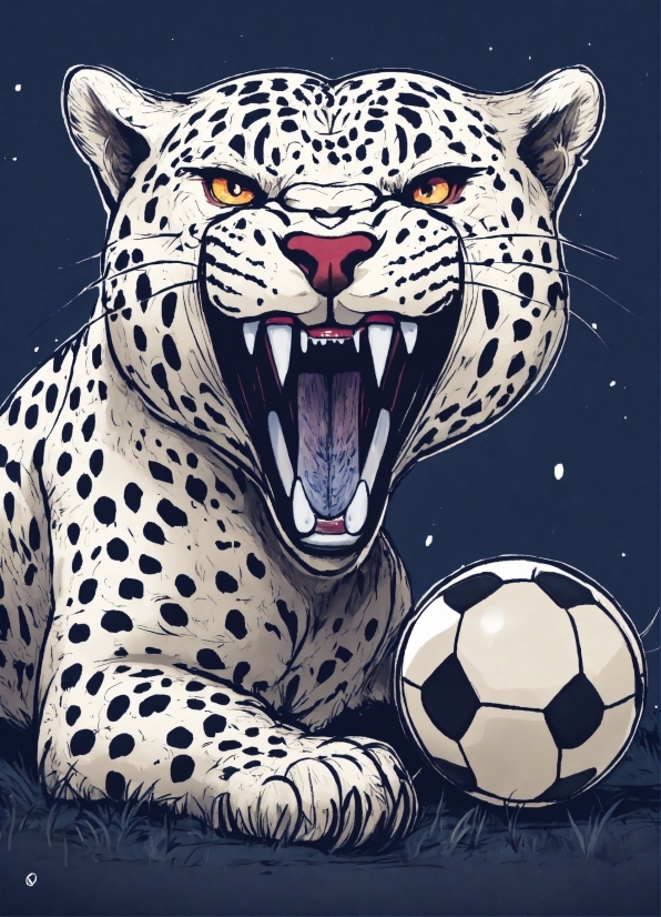 Agency Content Creator, Roar, White, Liquid, Soccer, Carnivore