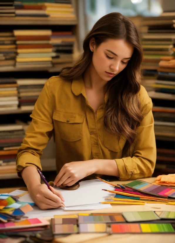 Architecture In Visual Arts, Hand, Table, Writing Implement, Chair, Publication