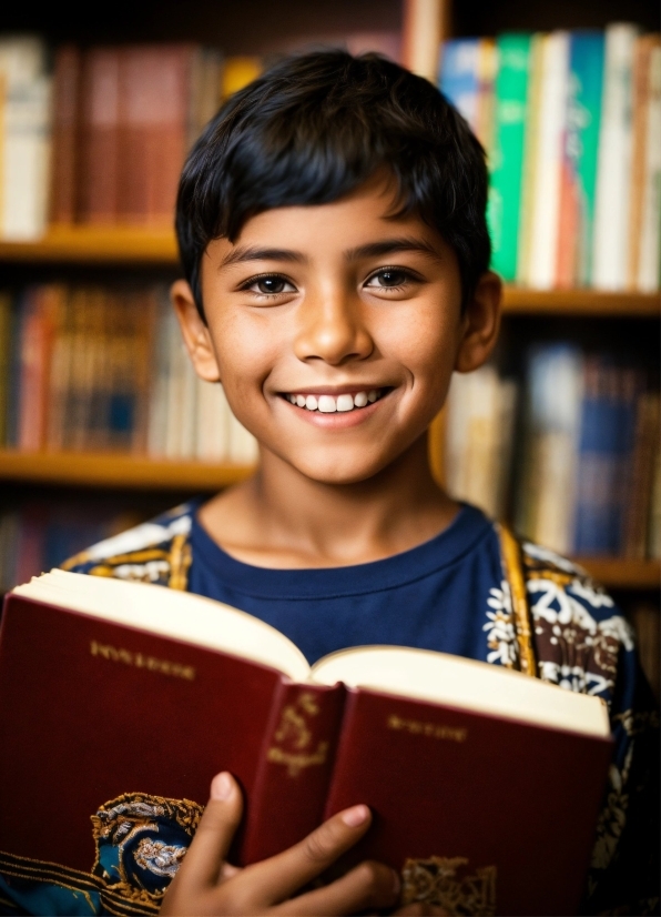 Attitude Images, Smile, Chin, Book, Publication, Bookcase