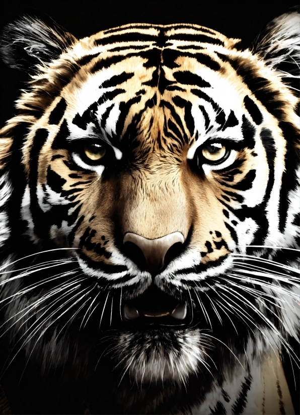 Avidemux For Android, Siberian Tiger, Bengal Tiger, Vertebrate, White, Light