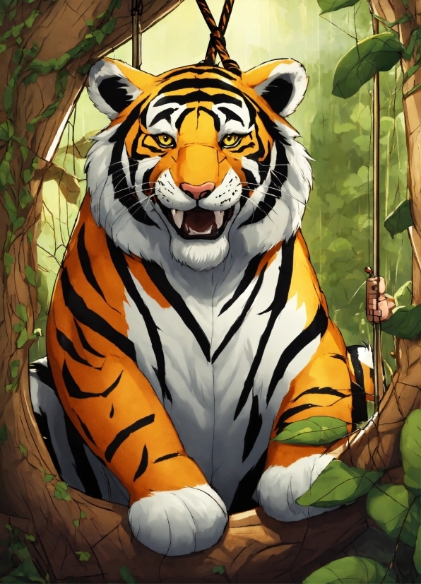 Bengal Tiger, Siberian Tiger, Tiger, Vertebrate, Felidae, Carnivore