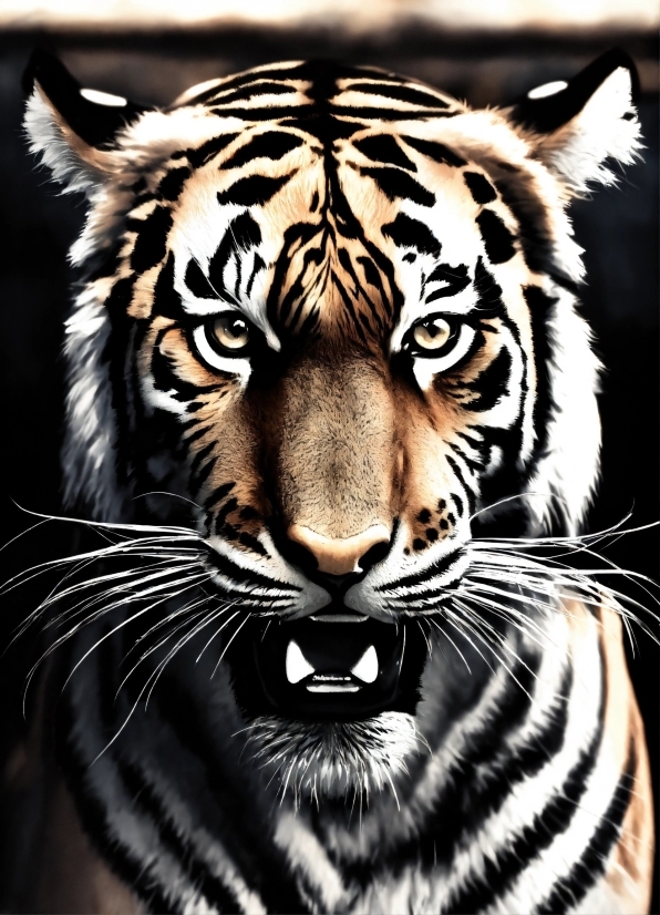 Bengal Tiger, Siberian Tiger, White, Tiger, Felidae, Carnivore