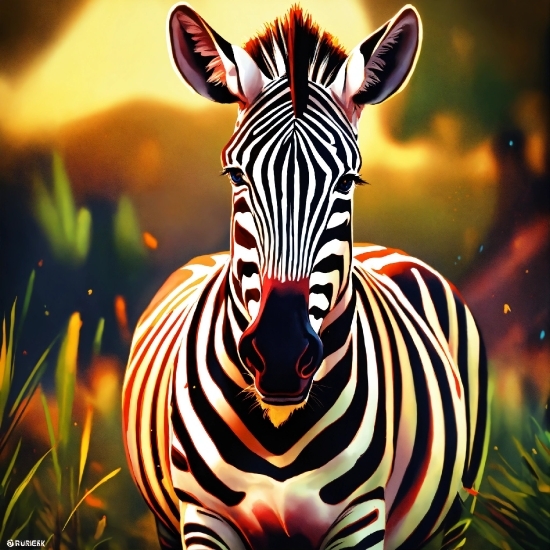 Best Business Video Maker, Zebra, Nature, Art, Fawn, Grass