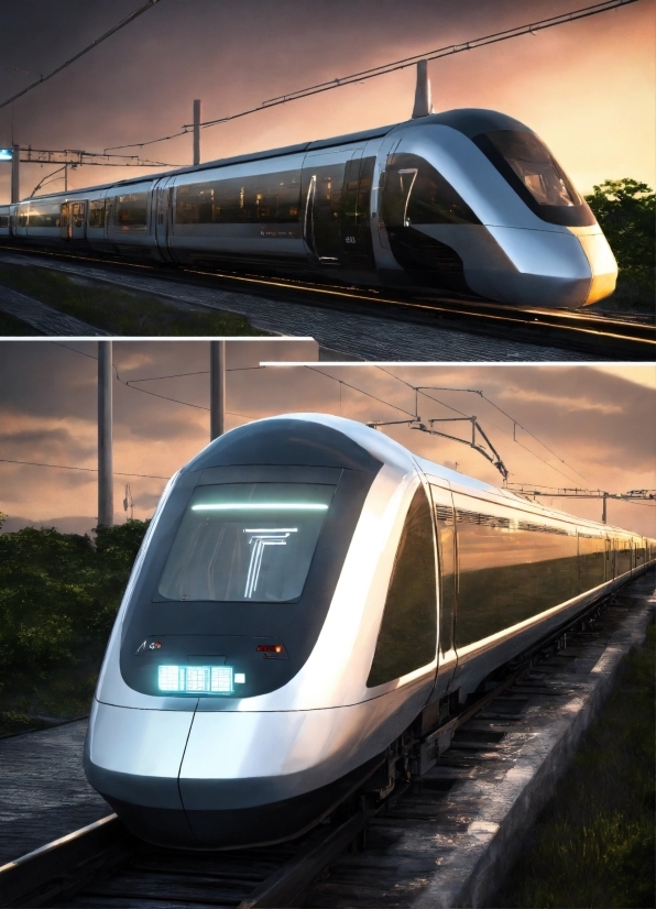 Best Free Graphic Design App, Train, Vehicle, Bullet Train, Light, Rolling Stock