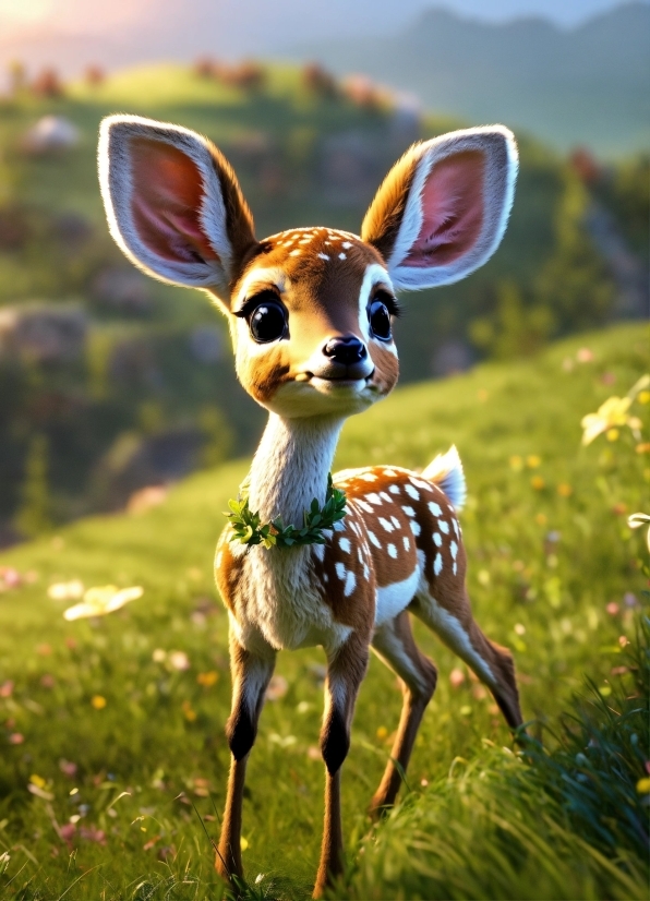 Best Free Movie Editor, Plant, Sky, Natural Landscape, Deer, Fawn