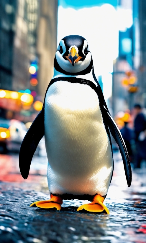 Best Free Video Editor Reddit 2022, Penguin, Bird, Photograph, Vertebrate, Light