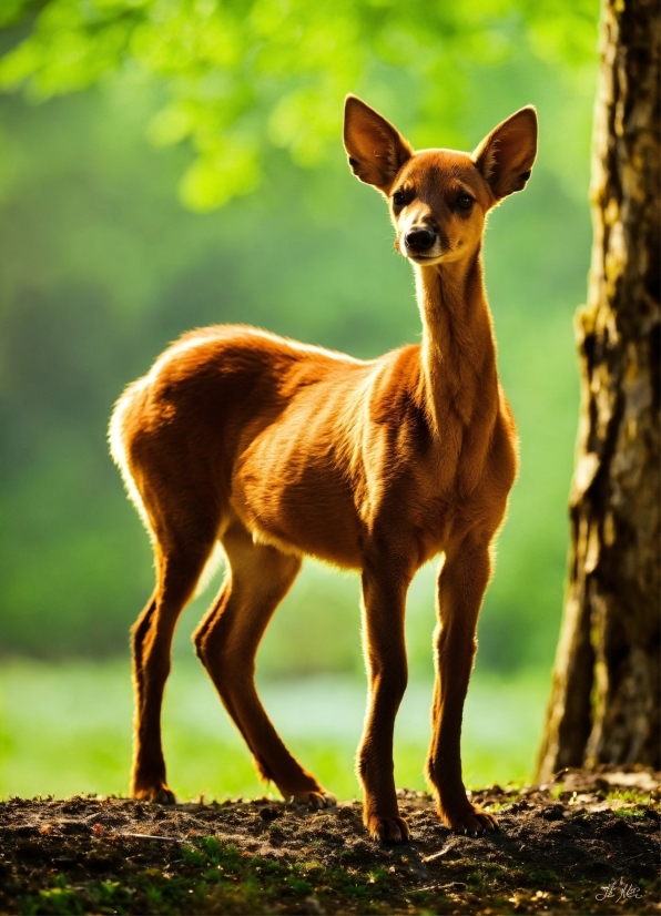 Best Mobile Editing App Free, Grass, Terrestrial Animal, Fawn, Natural Landscape, Snout