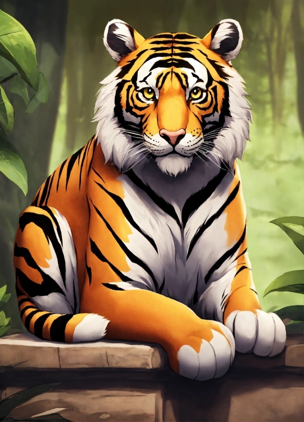 Best Online Video Creator, Bengal Tiger, Siberian Tiger, Tiger, Vertebrate, Light