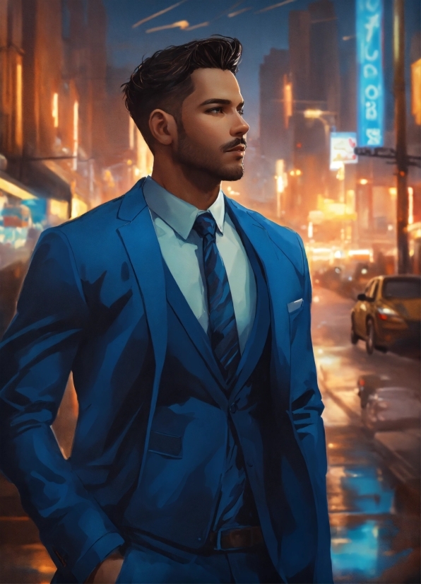 Best Posters For Room, Blue, Dress Shirt, Flash Photography, Sleeve, Tie