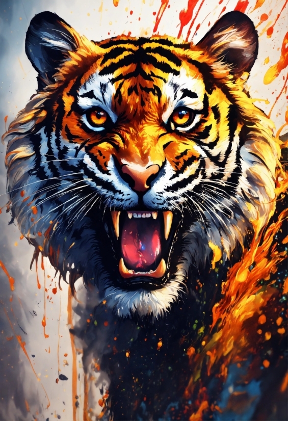 Best Video Editing App On Laptop, Facial Expression, Bengal Tiger, Felidae, Siberian Tiger, Carnivore