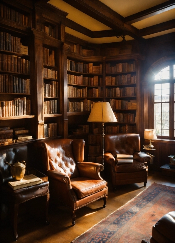 Black Canadian Visual Artists, Brown, Furniture, Couch, Property, Bookcase