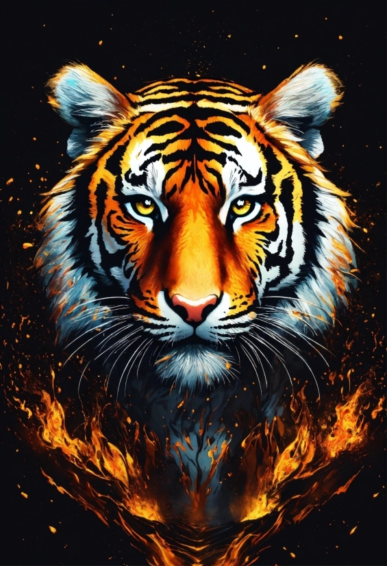 Blur Pro Video Editor, Bengal Tiger, Siberian Tiger, Tiger, Felidae, Carnivore