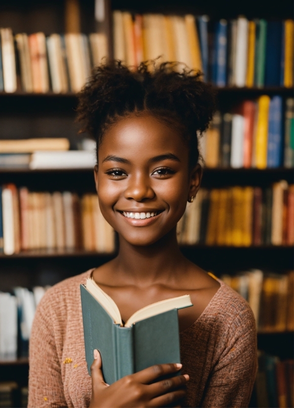 Border Design Ideas, Smile, Head, Shelf, Bookcase, Happy