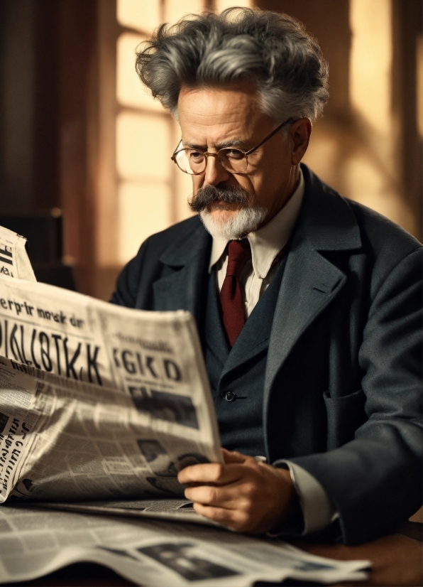 Canvas Photo Frame, Glasses, Photograph, Vision Care, Newspaper, Tie