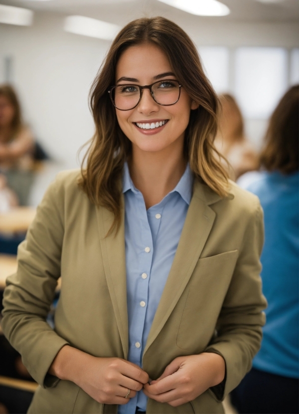 Canvas Tshirts, Glasses, Hair, Smile, Human, Vision Care