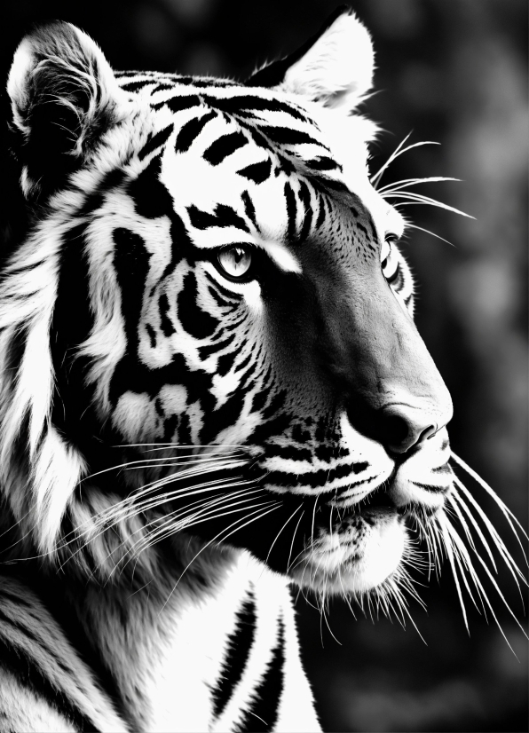 Capcut Free Edit, Hair, Head, Bengal Tiger, Siberian Tiger, Eye