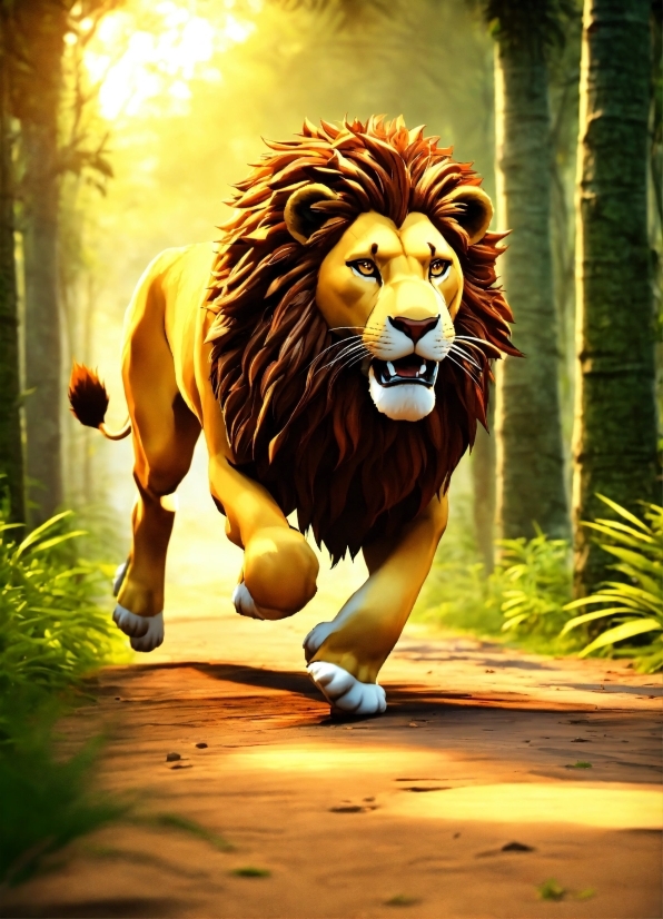 Cc0 Image, Plant, Lion, Felidae, Carnivore, Big Cats