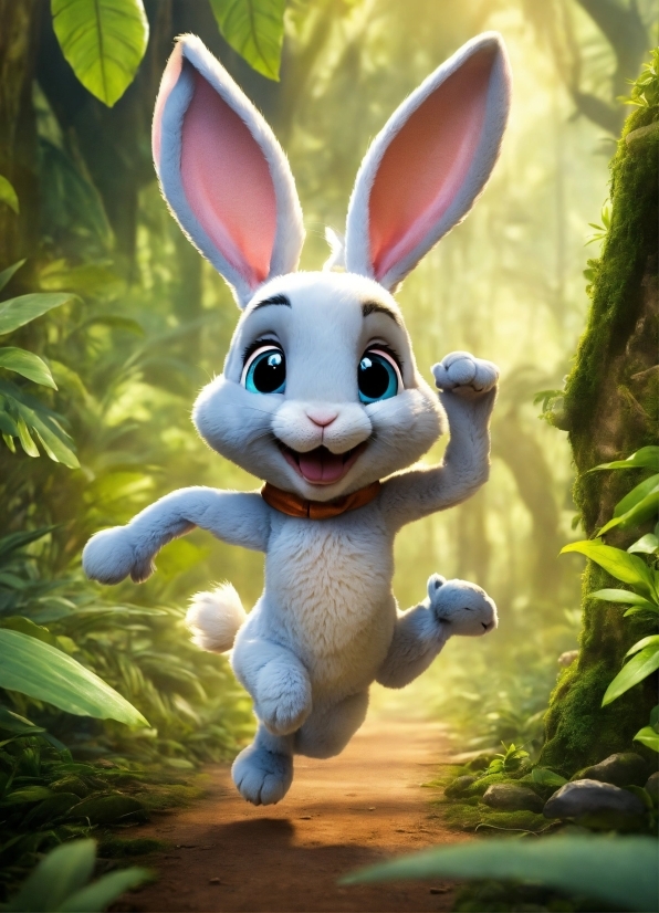 Clipchamp Com Video Editor, Plant, Rabbit, Vertebrate, Cartoon, Organism