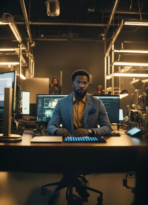 Computer, Personal Computer, Table, Computer Monitor, Peripheral, Computer Desk