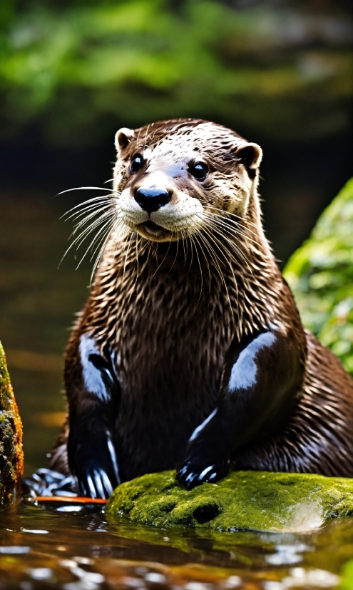 Content Creation Pricing, Water, Nature, Carnivore, Mustelidae, Whiskers