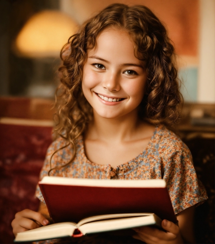 Cool Photos Hd, Smile, Book, Happy, Publication, Child