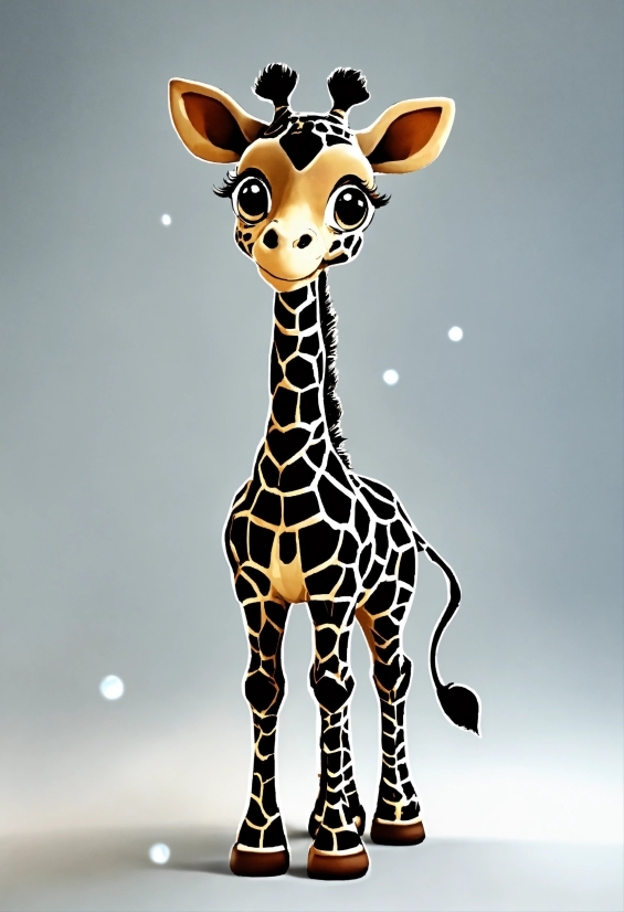 Cool Video Editing Apps, Giraffidae, Fawn, Terrestrial Animal, Font, Snout