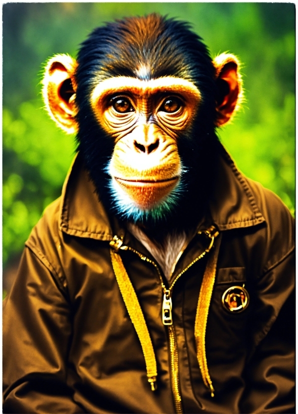 Copyright Free Intense Music, Primate, Sleeve, Terrestrial Animal, Snout, Jacket