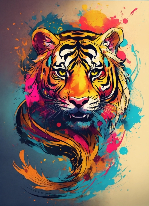 Copyright Free Islamic Background, Bengal Tiger, Siberian Tiger, Tiger, Felidae, Carnivore