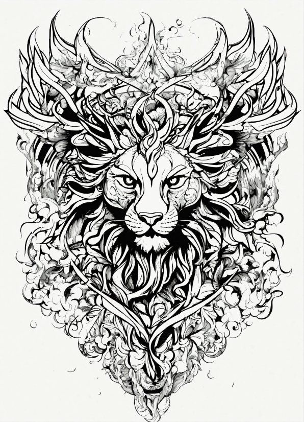 Cyberlink Powerdirector 19, Head, Carnivore, Art, Symmetry, Font